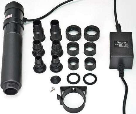 Aquatop In-Line UV Sterilizer, 10 Watt - Aquatica Aquarium Gallery Fish Store Cleveland Ohio