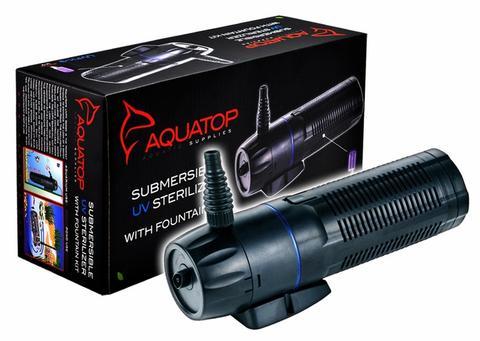 Aquatop Submersible Pond UV Sterilizer with Pump + Fountain Kit - Aquatica Aquarium Gallery Fish Store Cleveland Ohio